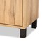 Baxton Studio Rossin Modern Oak Brown Finished Wood 2-Door Entryway Shoe Storage Cabinet with Top Shelf 182-11690-Zoro - alternate 7